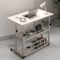 Liftable Bedside Computer Desk Portable Adjustable MultiFunction Small Home Office Table 5