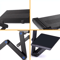 Adjustable Laptop Desk Stand Portable Aluminum Ergonomic Lapdesk With Mouse Pad 3