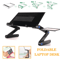 Adjustable Laptop Desk Stand Portable Aluminum Ergonomic Lapdesk With Mouse Pad 6