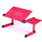 Adjustable Laptop Desk Stand Portable Aluminum Ergonomic Lapdesk With Mouse Pad 7