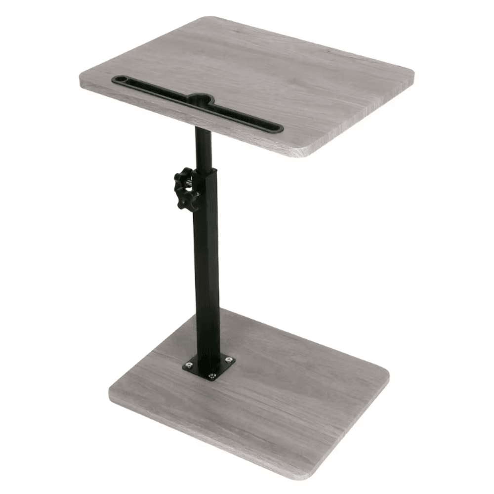 Adjustable Rolling Overbed Table Mobile Bedside Laptop Desk With 360 Rotatable Tray 5