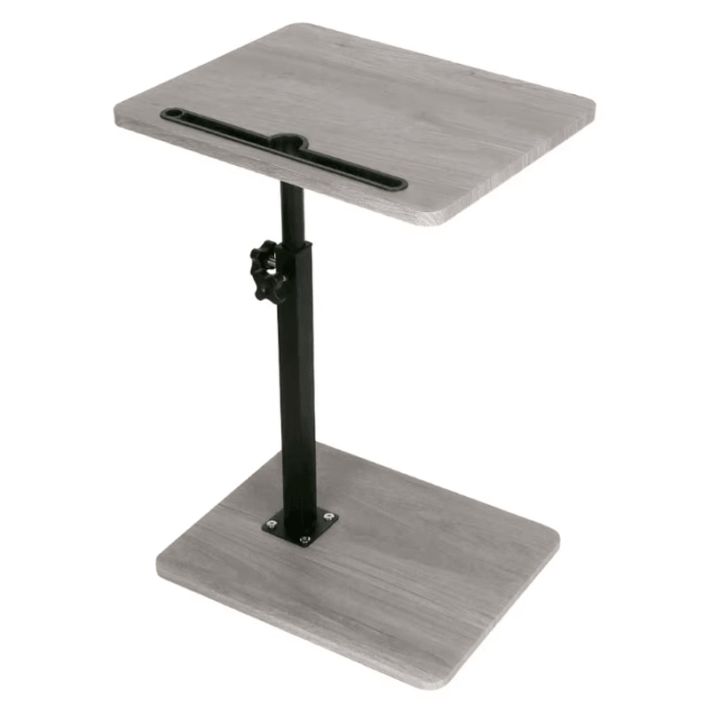 Adjustable Rolling Overbed Table Mobile Bedside Laptop Desk With 360 Rotatable Tray 5