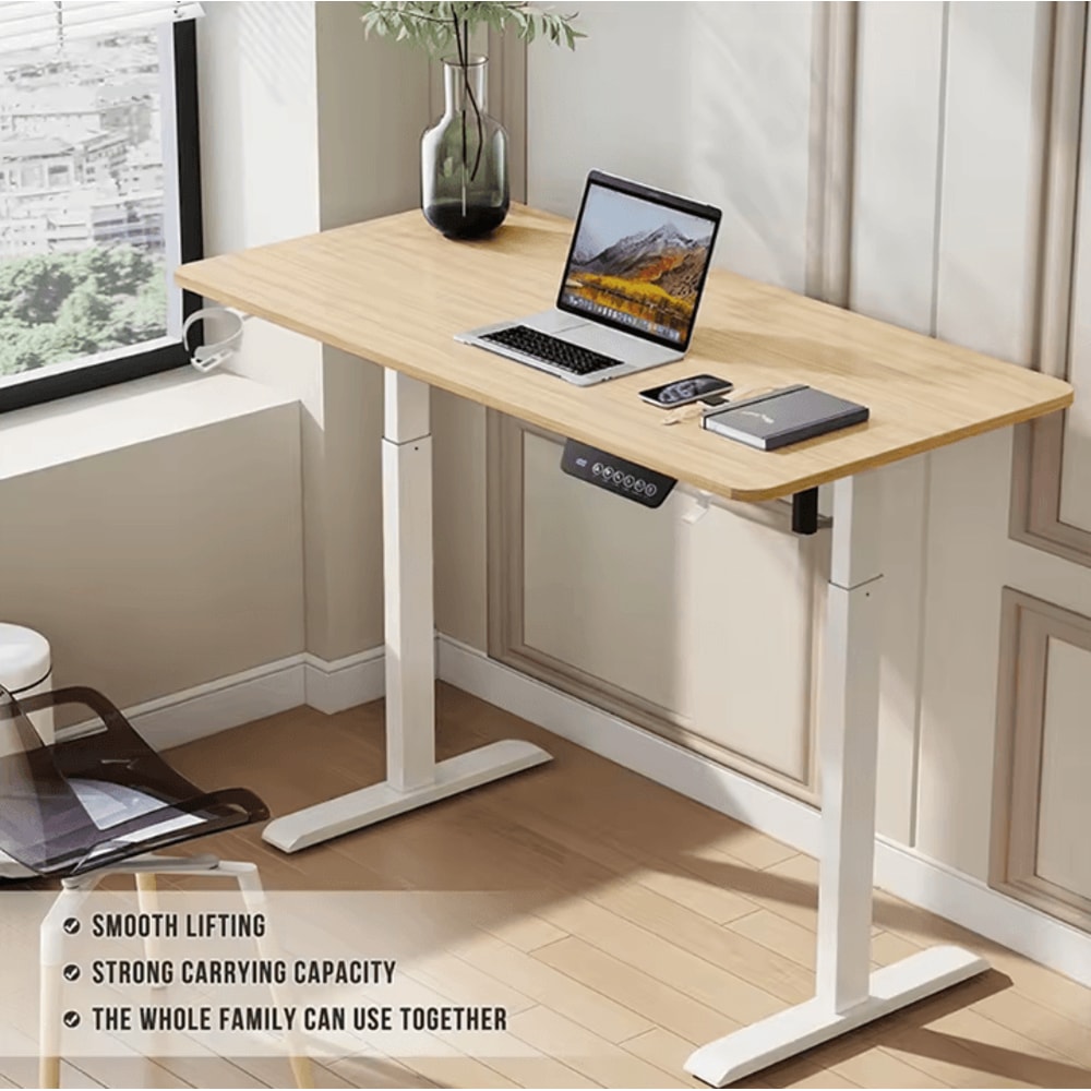 Smart Electric Standing Laptop Desk Height Adjustable Sit Stand Table For Home Office 1