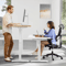 Smart Electric Standing Laptop Desk Height Adjustable Sit Stand Table For Home Office 3