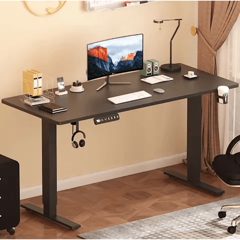 Smart Electric Standing Laptop Desk Height Adjustable Sit Stand Table For Home Office 4