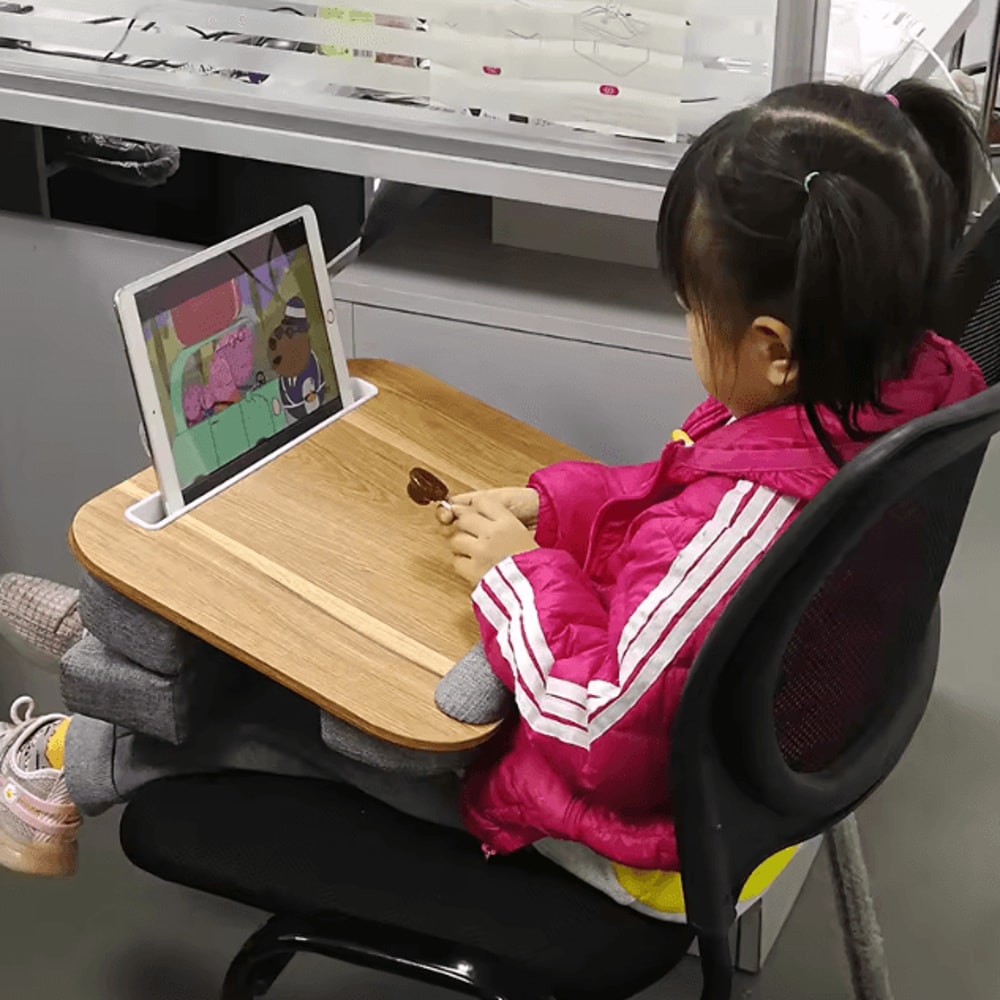 Multifunction Adjustable Lapdesk With Cushion Portable Laptop Tablet Mobile Stand 1