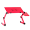 Adjustable Laptop Stand Foldable Aluminum Laptop Desk With Cooling Fan And Mouse Pad For Bed Sofa 8