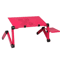 Portable Folding Laptop Table Adjustable Aluminum Desk For Dormitory And Bed Use 5