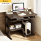 Small Computer Desk With Keyboard Tray And Monitor Shelf Compact Home Office Laptop Table 7