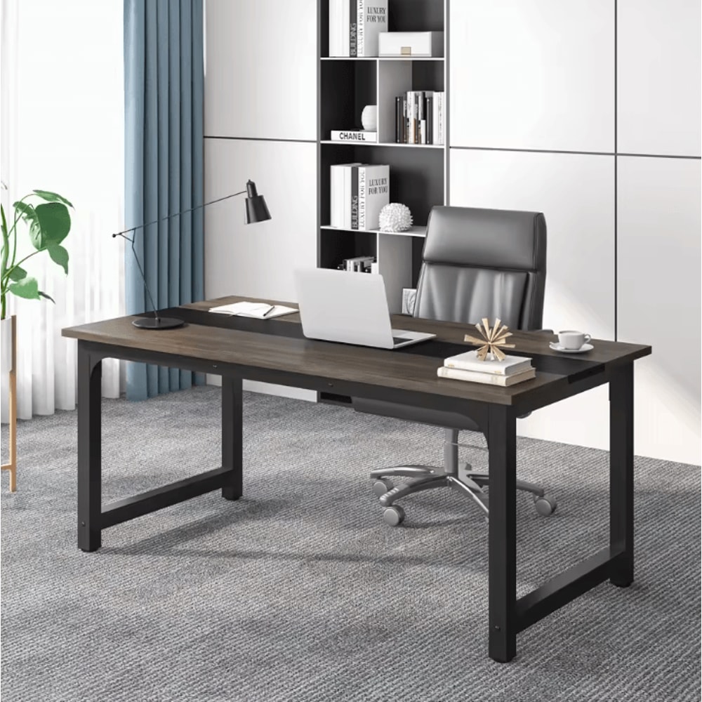 Tribesigns Large Office Desk Computer Table Home Office Workstation Writing Desk 6