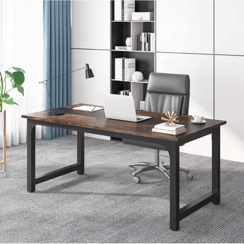Tribesigns Large Office Desk Computer Table Home Office Workstation Writing Desk 7