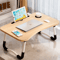 Foldable Laptop Bed Table Portable Lap Desk With Tablet Slot And Cup Holder 5