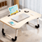Foldable Laptop Bed Table Portable Lap Desk With Tablet Slot And Cup Holder 7