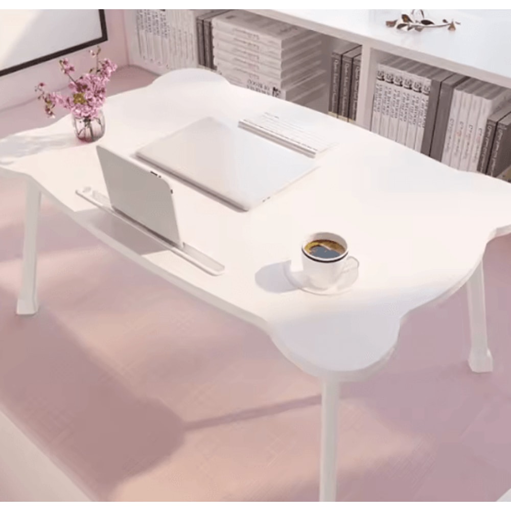 Portable Foldable Bed Desk Laptop Table For Window Seat And Bedroom Use 6