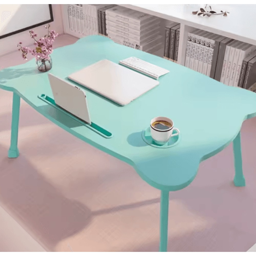 Portable Foldable Bed Desk Laptop Table For Window Seat And Bedroom Use 10