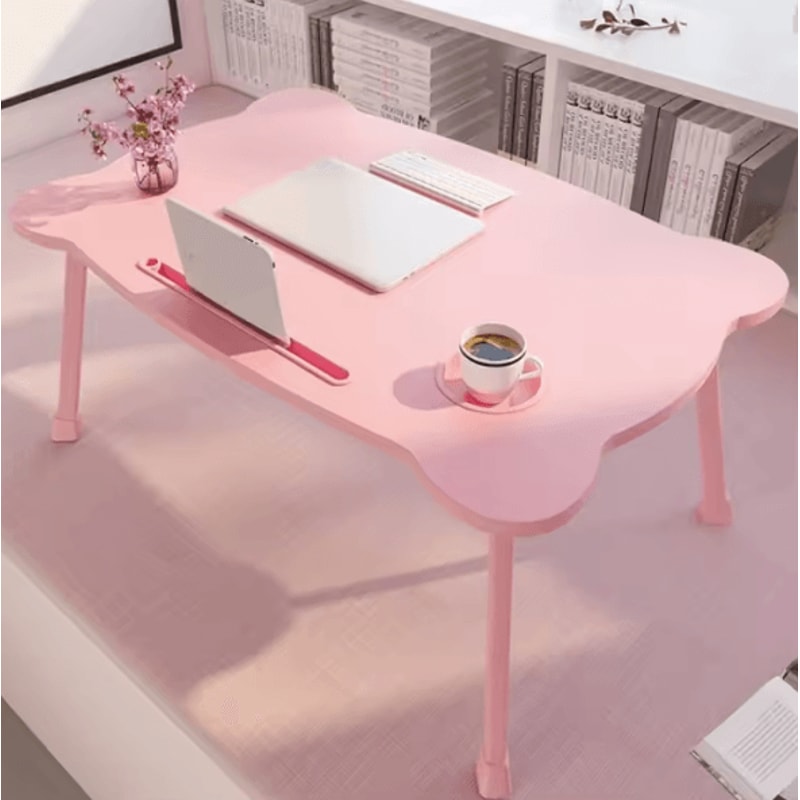 Portable Foldable Bed Desk Laptop Table For Window Seat And Bedroom Use 8