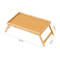 Bamboo Folding Bed Tray Table With Portable Lap Desk Design 4