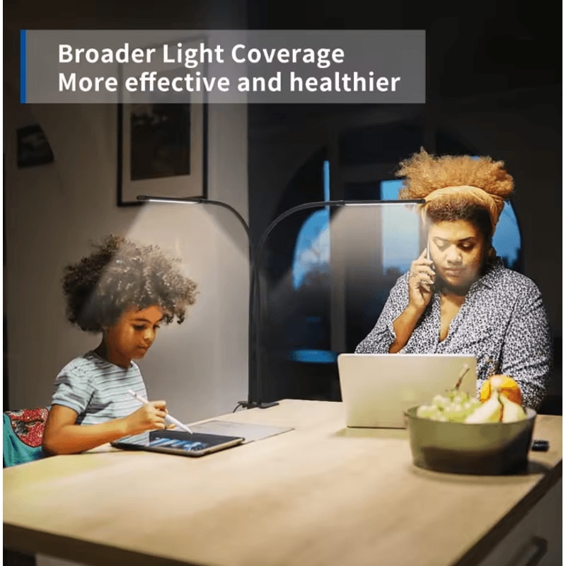 Portable Foldable Clip On LED Desk Lamp With Timer For Study Reading And Office 5