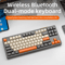M87 Wireless Dual Mode Bluetooth Keyboard With Rainbow Light RGB And PBT Keycaps 0