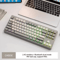 M87 Wireless Dual Mode Bluetooth Keyboard With Rainbow Light RGB And PBT Keycaps 6