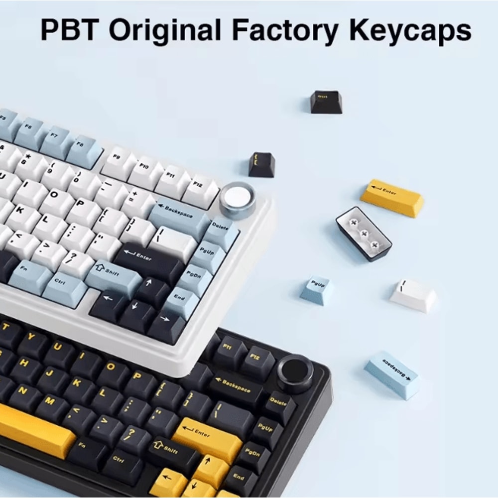 AULA F75 Wireless Mechanical Keyboard With Triple Mode Connection And RGB Lighting 2