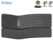 JOMAA Full Size Wireless Ergonomic Keyboard With Palm Rest Bluetooth And 24G Connection 0