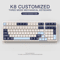 K8 Wireless Mechanical Keyboard With Tri Mode Connection Full Key Hot Swap And Lighting Effects 0