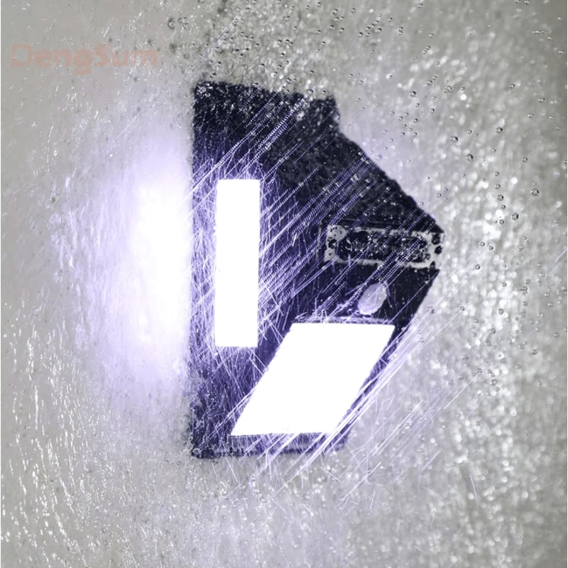 PIR Motion Sensor Solar Street Light 100 LED Sunlight Control Solar Power Lamp For Garden Yard And 2