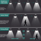Commercial Solar Street Light 100000LM Outdoor LED Dusk To Dawn Waterproof Security Lamp 4