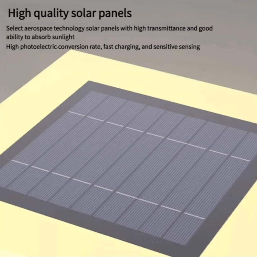 Modern Solar Outdoor Waterproof Decorative Door Post Light Yard Patio Pathway Wall Pillar Lamp 3