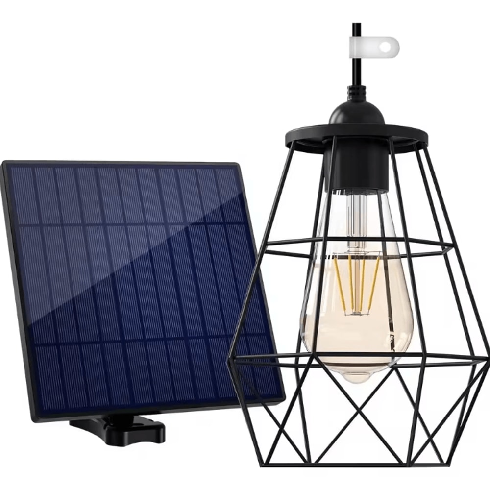 Solar Pendant Lights Indoor And Outdoor Super Bright Waterproof Solar Shed Light For Bedroom Living 0