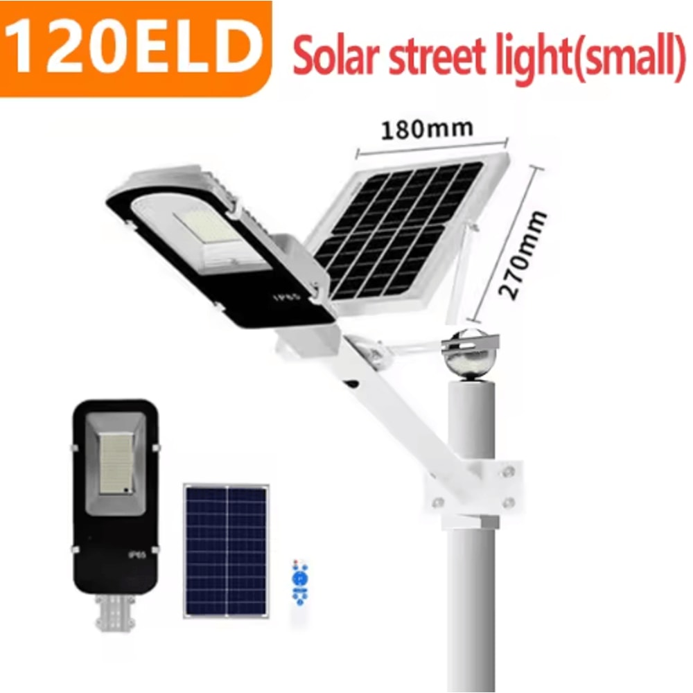 200W Powerful Solar Street Light Outdoor With 6000mAh Battery Waterproof Automatic Dusk To Dawn Gar 5