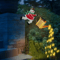 Solar Snowman Kettle Outdoor Garden Lights Hanging LED Santa Claus Watering Can Light Solar Light F 1