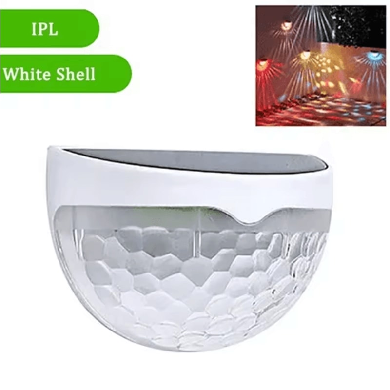 LED Solar Light Outdoor Wall Lamps Energy Garden Lamps Waterproof Solar Fence Lamp For Christmas De 9