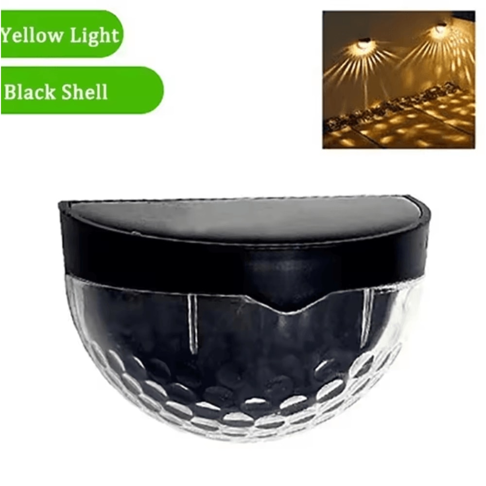 LED Solar Light Outdoor Wall Lamps Energy Garden Lamps Waterproof Solar Fence Lamp For Christmas De 5