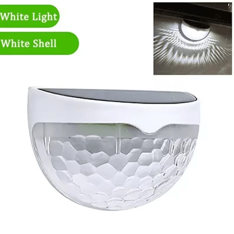LED Solar Light Outdoor Wall Lamps Energy Garden Lamps Waterproof Solar Fence Lamp For Christmas De 7