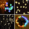 Solar Star Outdoor String Lights Weatherproof Solar Fairy Lights For Garden Party Decor 2