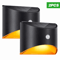 Solar Outdoor LED Motion Sensor Wall Light Waterproof Garden Pathway Lamp 7