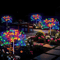 Solar Flower Fairy Lights Outdoor Waterproof Garden Patio Firework Decor 4