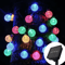 Solar Outdoor Bubble Ball String Lights Waterproof LED Atmosphere Lighting For Yard Patio Parties 6