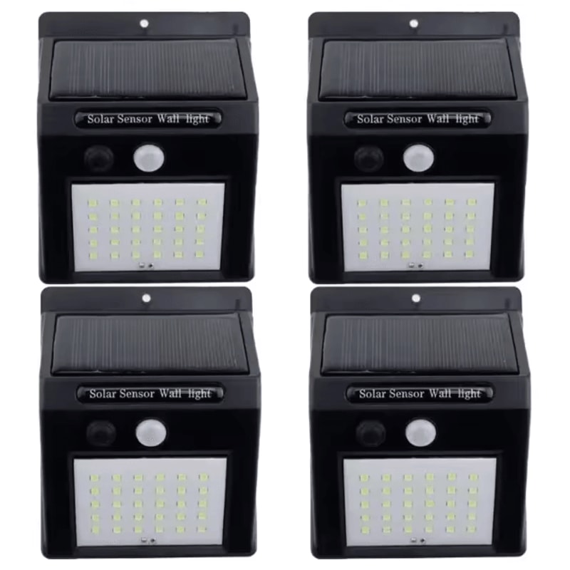 Solar 30 LED Motion Sensor Wall Light Waterproof Outdoor Security Lighting 8
