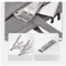 Portable Foldable Aluminum Laptop Stand Adjustable Notebook Support Bracket 1
