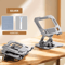 360 Degree Rotatable Adjustable Tablet Stand Foldable Desktop Holder For 47 To 12 Inch Devices 7