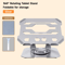 360 Degree Rotatable Adjustable Tablet Stand Foldable Desktop Holder For 47 To 12 Inch Devices 9