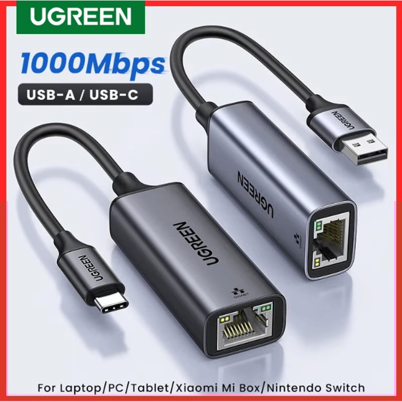 UGREEN USB 30 Ethernet Adapter Network Card To RJ45 LAN For PC And Devices 0