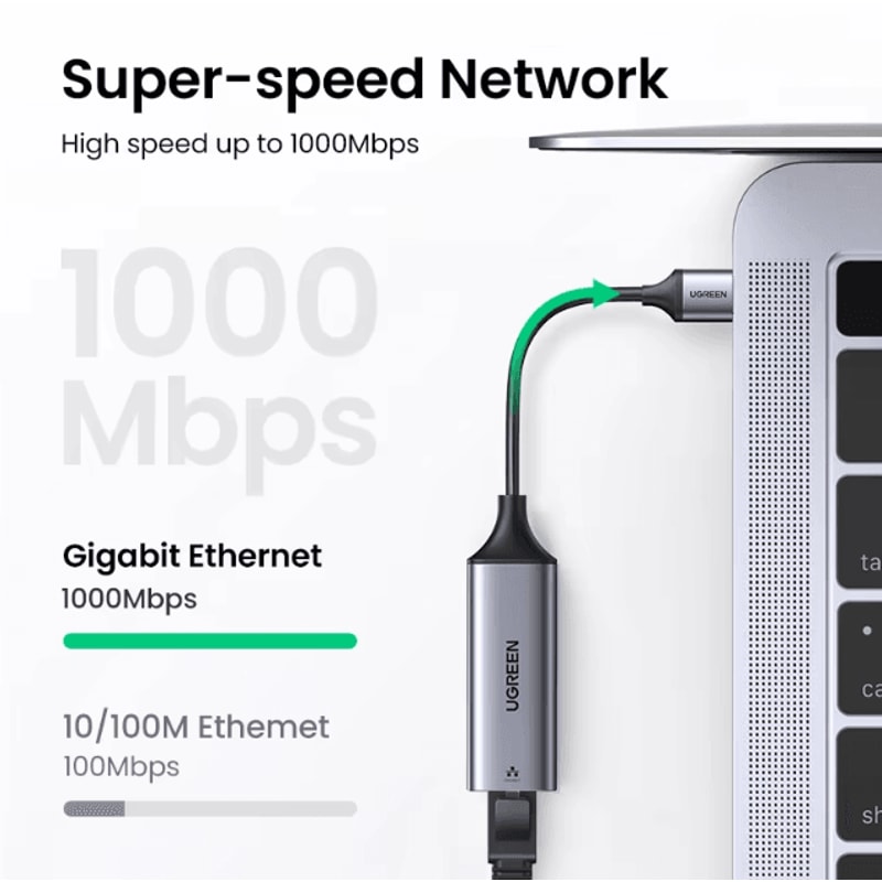UGREEN USB 30 Ethernet Adapter Network Card To RJ45 LAN For PC And Devices 1
