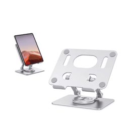 adjustable tablet stand with 360 degree swivel base universal holder for ipad samsung tablets