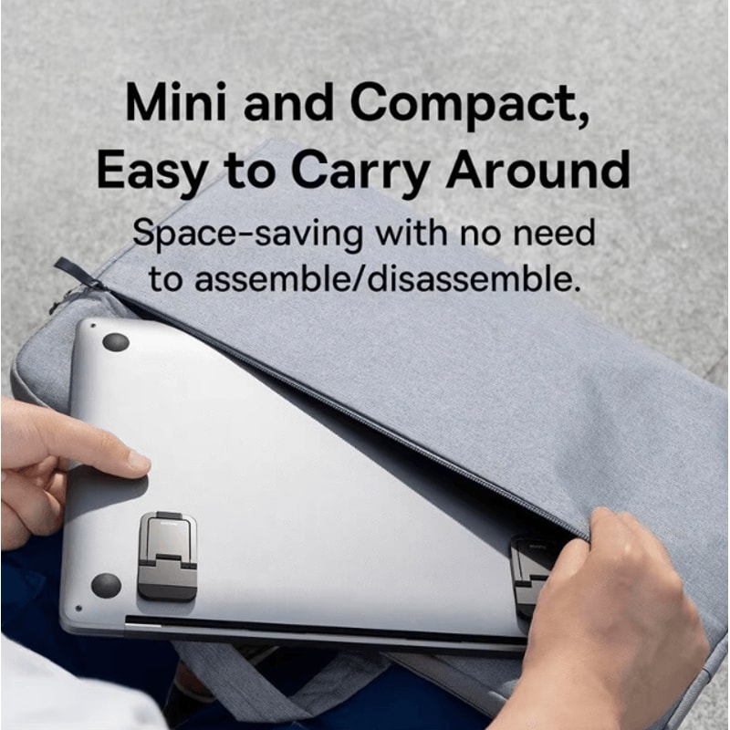 Baseus Foldable Laptop Stand Portable Notebook Support Adjustable Cooling Holder 4