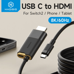 hagibis usb c to hdmi adapter for switch laptop tablet rog steamdeck