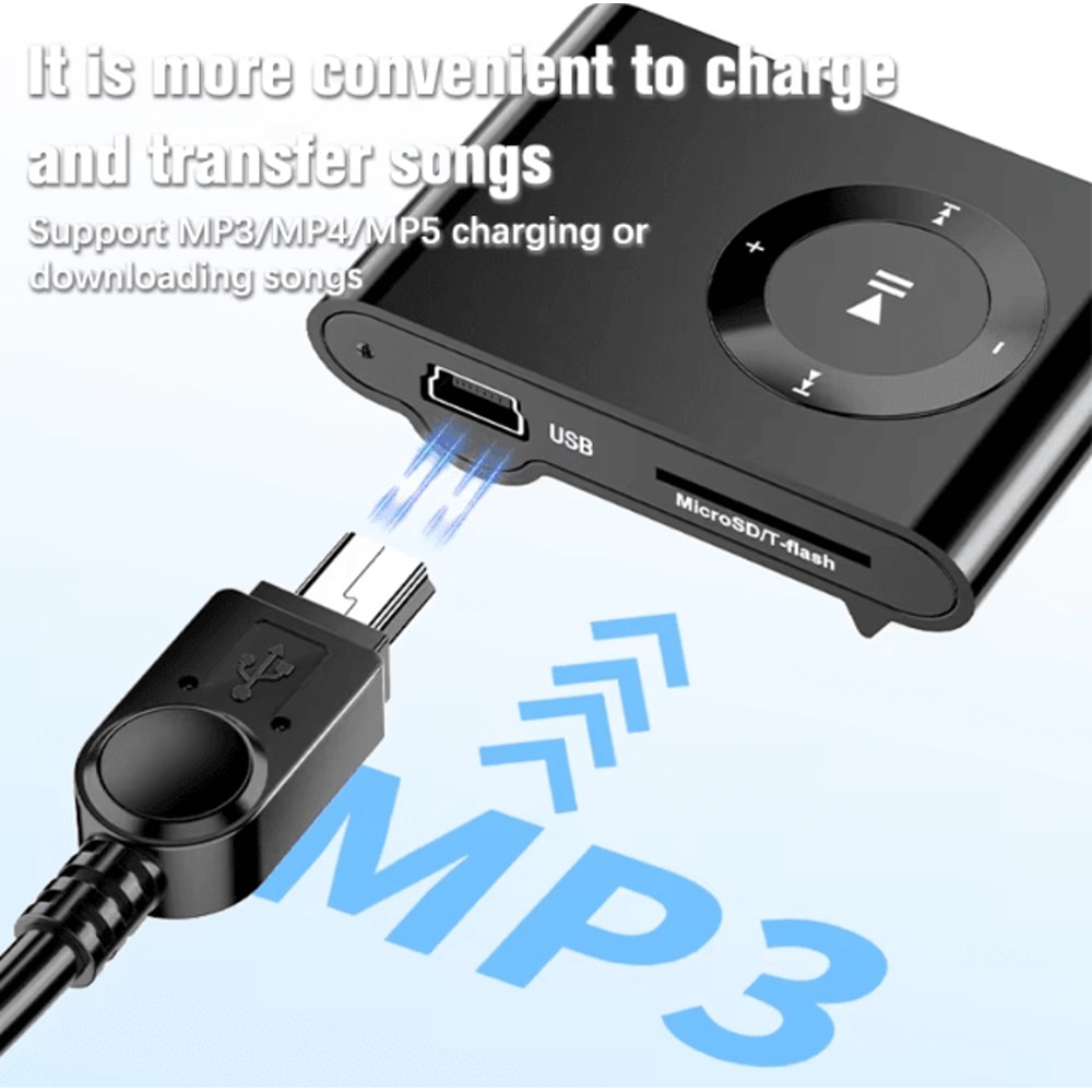 Mini USB To USB A Fast Data And Charging Cable Long Length 1